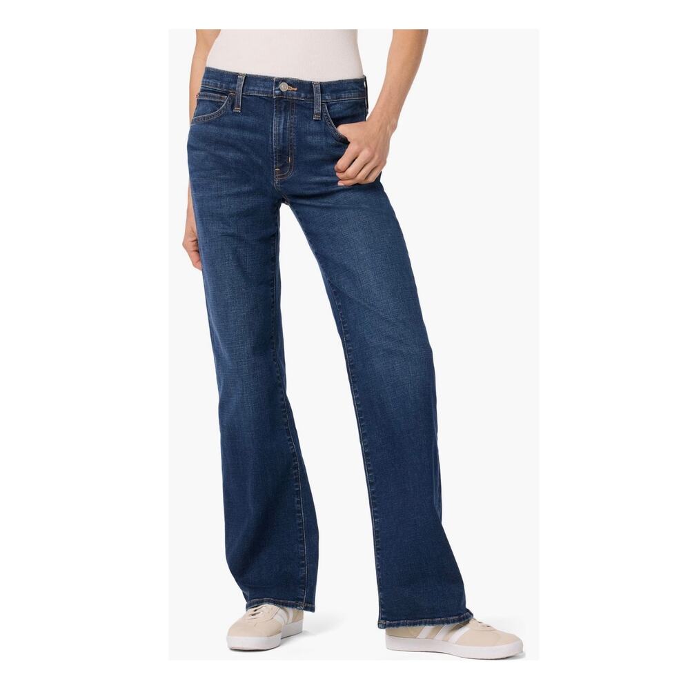 $195 New Hudson Rosalie High Waist Wide Leg Jeans - 23
